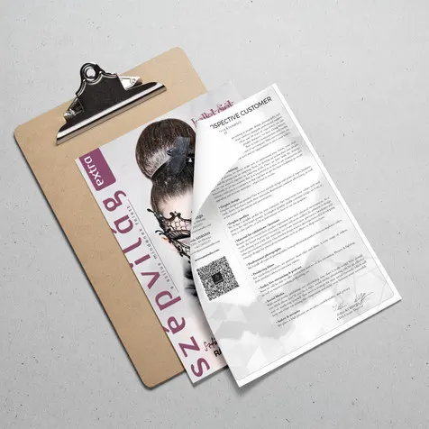 letter ad by art zoom studio, letter, office, advertising 