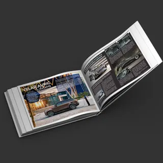 magazine, cars, indesign job by art zoom studio, indesign