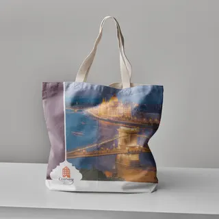Tote Bag design by art zoom studio, colour bag, 