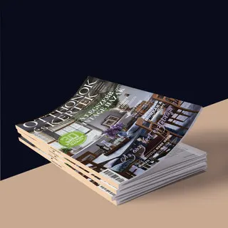 house magazin bt art zoom studio, indesign, cover, magazine cover, colour, house, design, elegant
