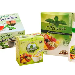 stevia sweetener package by art zoom studio, package design, box design, bottle design